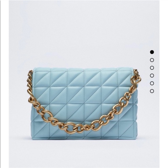 Zara Handbags - ZARA BLOGGERS FAV CHAIN STRAP QUITTED BAG